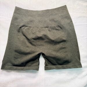 Alphalete Amplify Shorts M Dark Forest Green Marl Scrunch